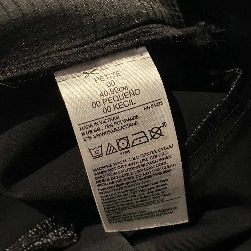 Banana Republic BR Standard Houndstooth Legging Pants 00P - NWOT - Picture 5 of 6